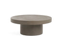 Morley - Modern Round Concrete Coffee Table