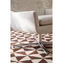 Oslo Brown Flatweave Rug