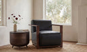 Barnes Accent Chair Black