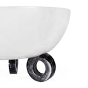 Como Black & White Disc Bowl