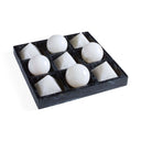 Como Black & White Tic-Tac-Toe Set