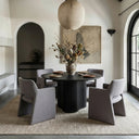 Lasara - Modern Fabric Dining Chair