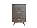 Novak Modern Dark Oak Chest