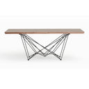 Naomi Modern Walnut Dining Table