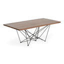 Naomi Modern Walnut Dining Table