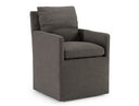 Newcastle - Modern Grey Fabric Dining Chair