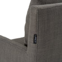Newcastle - Modern Grey Fabric Dining Chair