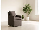 Newcastle - Modern Grey Fabric Dining Chair