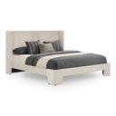 Newhart - Modern Beige Fabric Bed