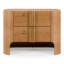 Newhart - Modern Natural Oak Nightstand