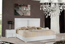 nicla italian modern white bed