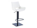 Niles - Modern White Adjustable Bar Stool