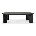 Noah - Modern Dark Brown Square Coffee Table