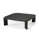 Noah - Modern Dark Brown Square Coffee Table
