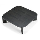 Noah - Modern Dark Brown Square Coffee Table
