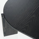 Noah - Modern Dark Brown Square Coffee Table
