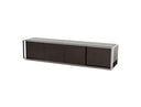 Noble Modern Ebony Lacquer TV Entertainment Center