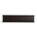 Noble Modern Ebony Lacquer TV Entertainment Center