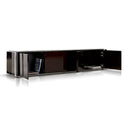 Noble Modern Ebony Lacquer TV Entertainment Center