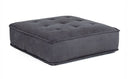 Nolden - Waterproof Dark Grey Fabric Ottoman