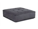 Nolden - Waterproof Dark Grey Fabric Ottoman