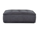 Nolden - Waterproof Dark Grey Fabric Ottoman