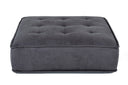 Nolden - Waterproof Dark Grey Fabric Ottoman