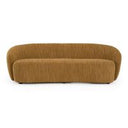 Gaynes - Modern Off-White Fabric Bench