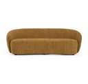 Renee - Modern Mustard Fabric Swivel Accent Chair