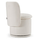 Divani Casa Norris - Modern Fabric Swivel Dining Chair