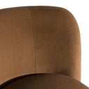 Divani Casa Norris - Modern Fabric Swivel Dining Chair