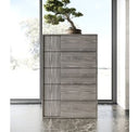 Asus - Italian Modern Elm Grey Mirror