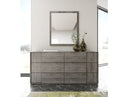 Asus - Italian Modern Elm Grey Dresser