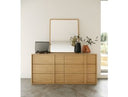 Berlin - Modern Natural Oak Mirror