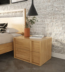 berlin - modern natural oak bedroom set