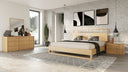 berlin - modern natural oak bedroom set