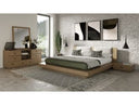 Fantasia - Contemporary Walnut & Grey 4-Piece Bedroom Set