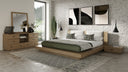 Fantasia - Contemporary Walnut & Grey 4-Piece Bedroom Set