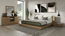 Fantasia - Contemporary Walnut & Grey 4-Piece Bedroom Set
