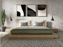 Fantasia - Contemporary Walnut & Grey 4-Piece Bedroom Set