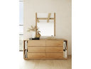 Jagger Modern Natural Oak Mirror