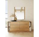 Jagger Modern Natural Oak Mirror