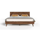 Soria Modern Grey Wash Bedroom Set