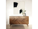 Kamela- Modern Walnut Dresser