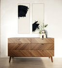 Kamela -Modern Walnut Bedroom Set