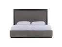 Santa Barbara - Modern Grey Fabric + Grey Wash Bed