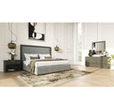 Santa Monica - Modern Grey Wash Mirror