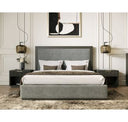Santa Monica - Modern Grey Wash Mirror