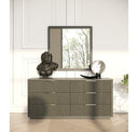 Santa Monica - Modern Grey Wash Mirror