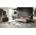 Soria Modern Grey Wash Mirror